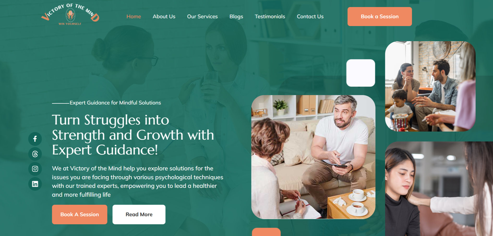 WordPress Project 7: Victory of the Mind
