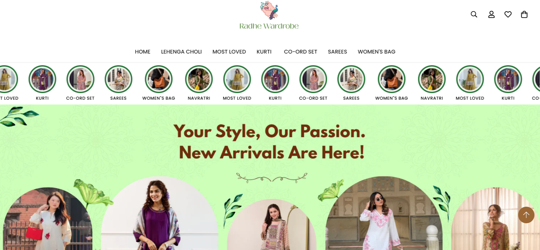 Shopify Project 2: Radhe Wardrobe